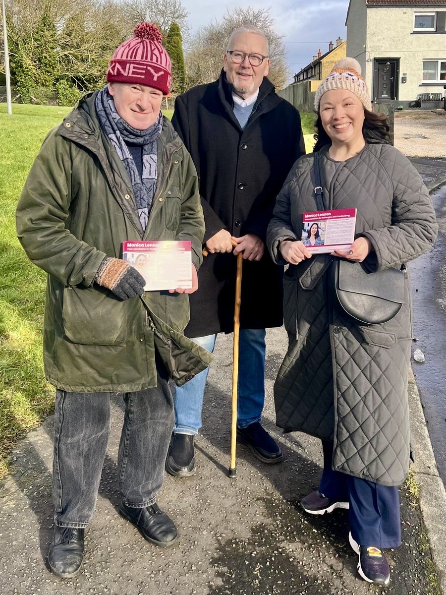 A pleasure to be joined by Mike for Orkney in Blantyre today.

Our fantastic <a href="/ScottishLabour/">Scottish Labour</a> candidates are working hard for you, in every part of Scotland. 

Hard work, team spirit, community values.