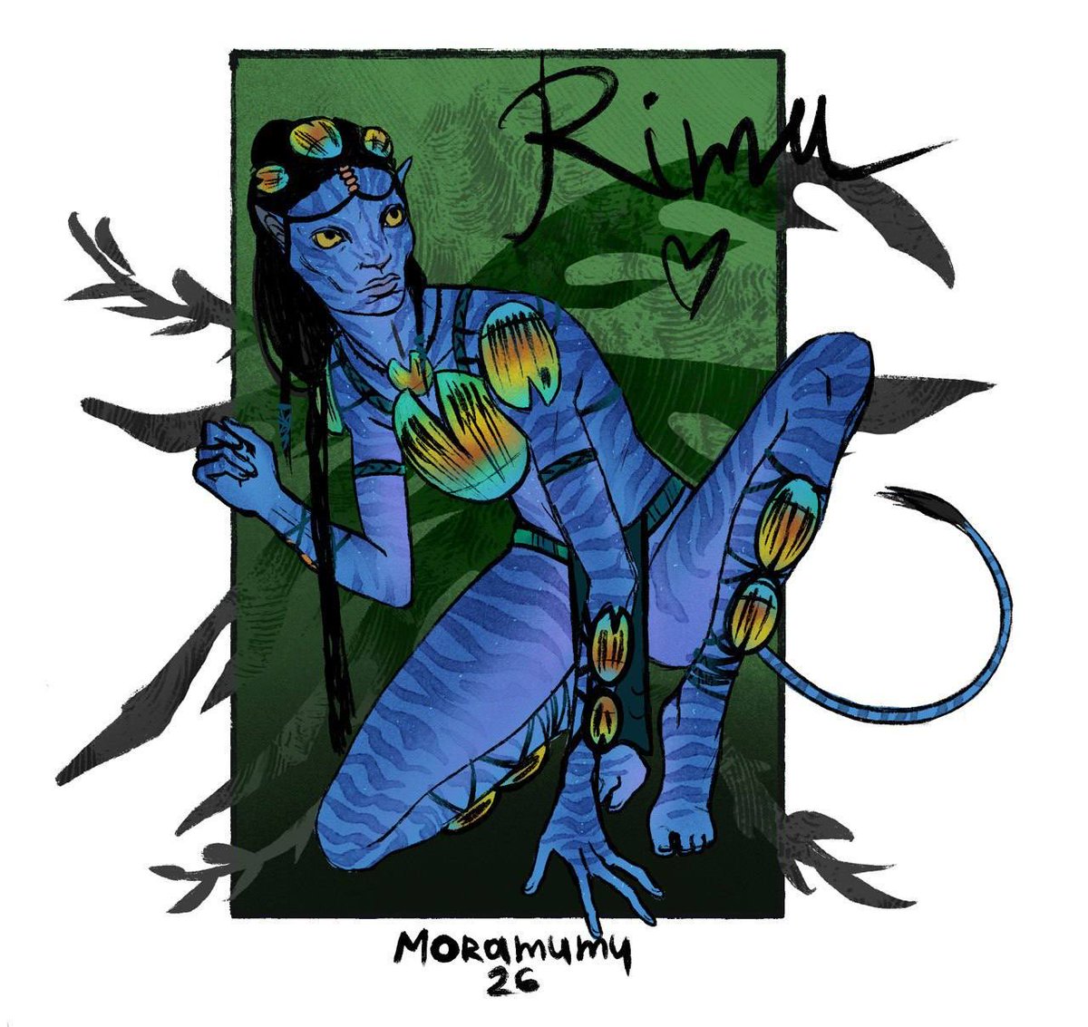 moramumu's tweet photo. I DO love Rimu from the Solek’s journey. I think nobody loves her (except So’lek) as much as I do in the whole fandom LOL. I wanted to create an artwork of her long time ago  #artwork #art #DigitalArtist #digitalartwork #AvatarFireAndAsh  #avatar #AvatarFrontiersofPandora https://t.co/LV9tqvKZPC
