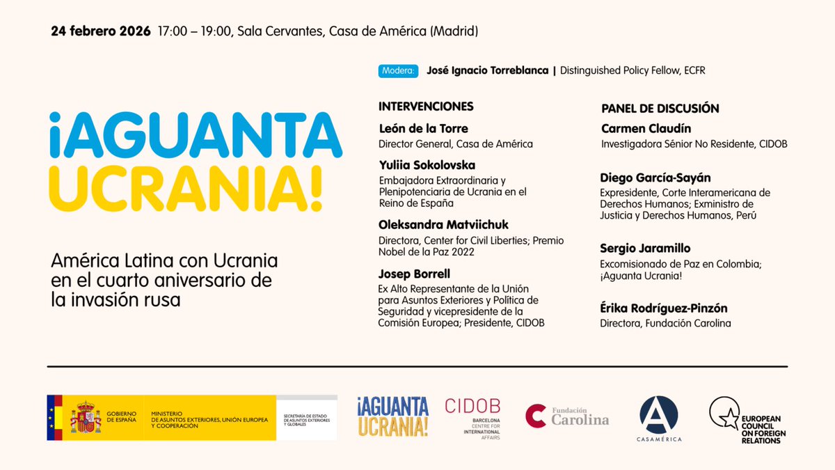 Fundación Carolina tweet media