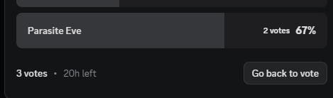 Made a poll on my discord on what retro horror game to stream after RE9 and... I think my brain is cooked cause I laughed at this shit waay too hard