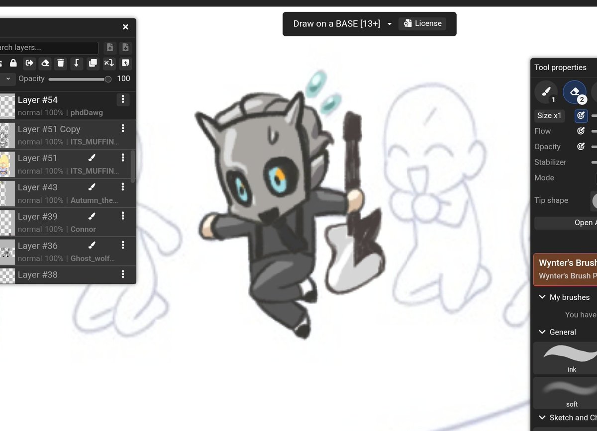 untenerin's tweet photo. Came online and dropped a tiny dewdrop/sodo ghoul on magma🥲💧 https://t.co/FDZG2NGV4g