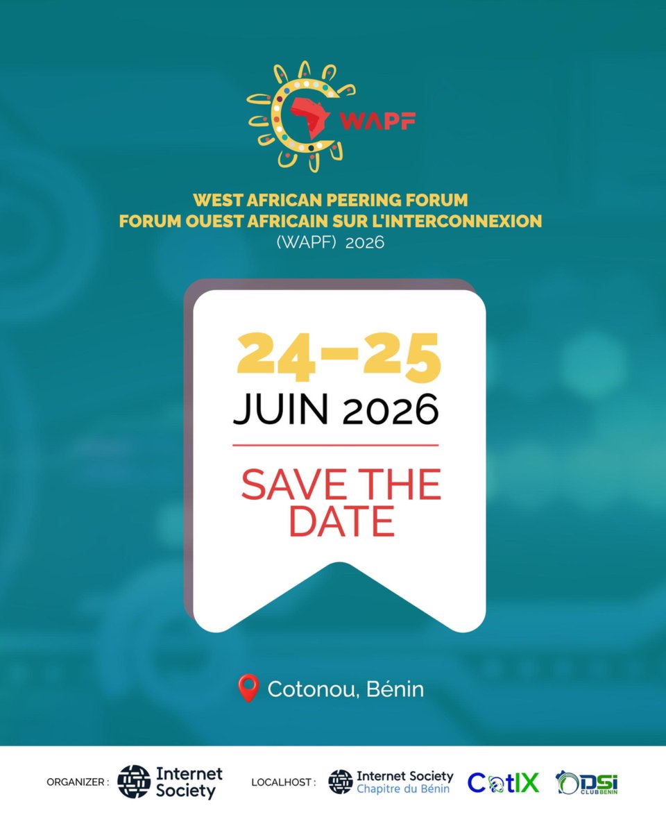 Internet Society Chapitre du Bénin tweet media