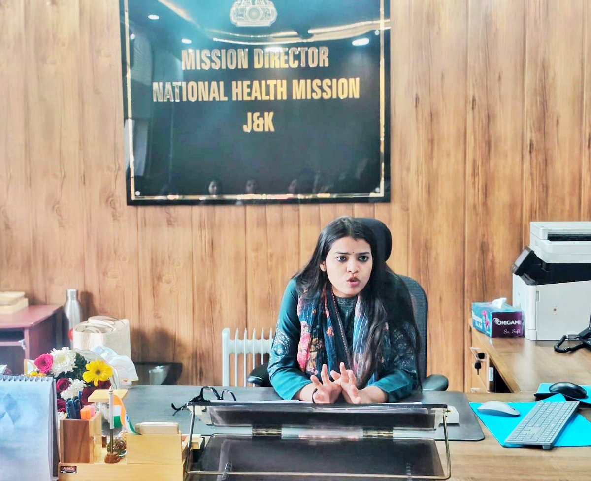 Warm welcome to Ms. <a href="/AkritisagarIAS/">Akriti sagar</a> Mam on assuming charge as Mission Director, NHM J&amp;K. Wishing her a successful and impactful tenure, and expressing hope that the genuine issues and concerns of NHM employees will be addressed positively under her leadership. My best wishes!