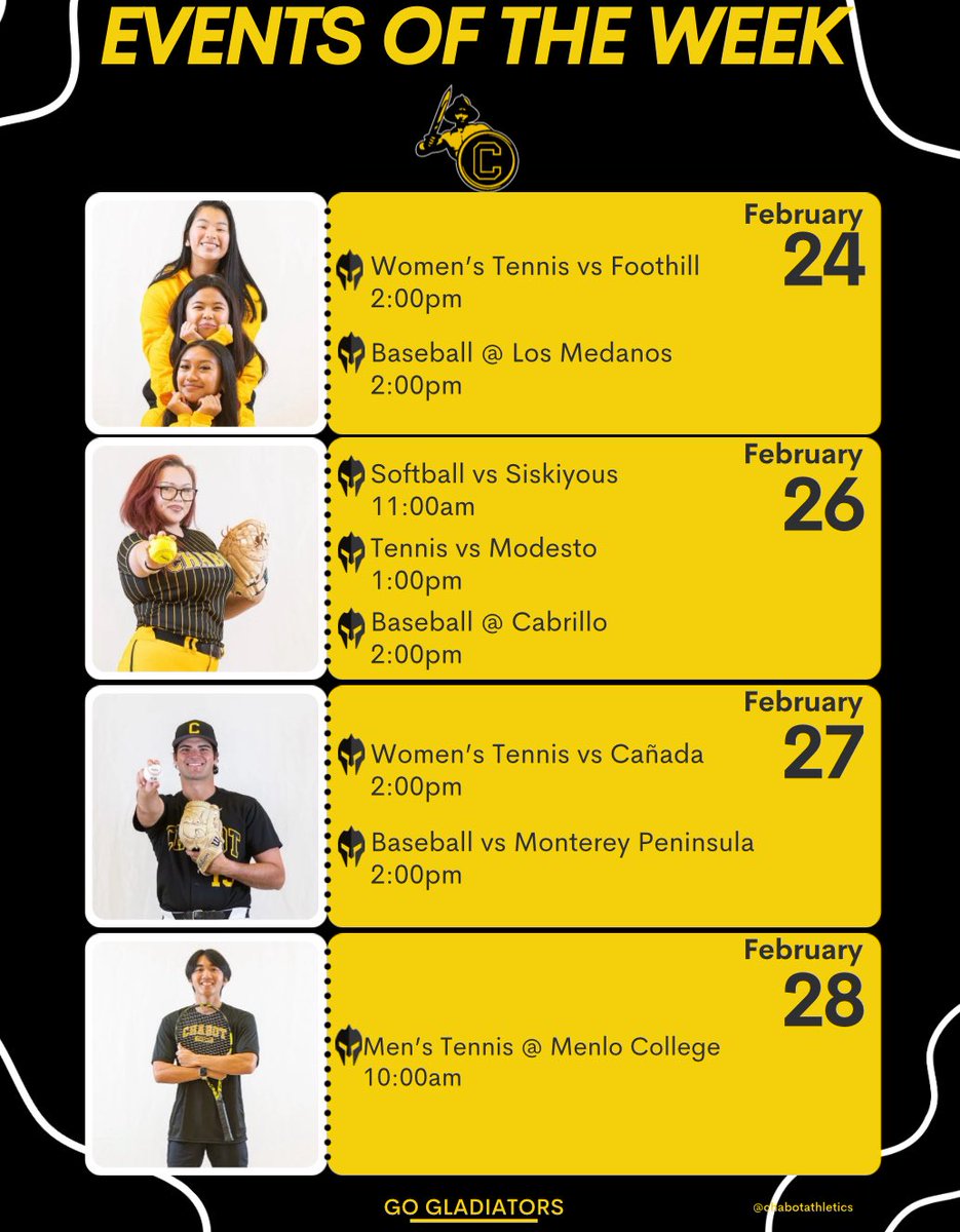 Chabot College Athletics tweet media