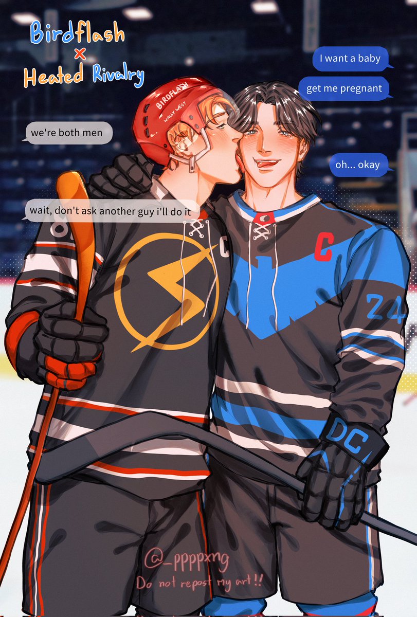 _ppppxng's tweet photo. so perfect 😭❤️‍🔥
#birdflash x #heatedrivalry https://t.co/I4yW2o2p9z