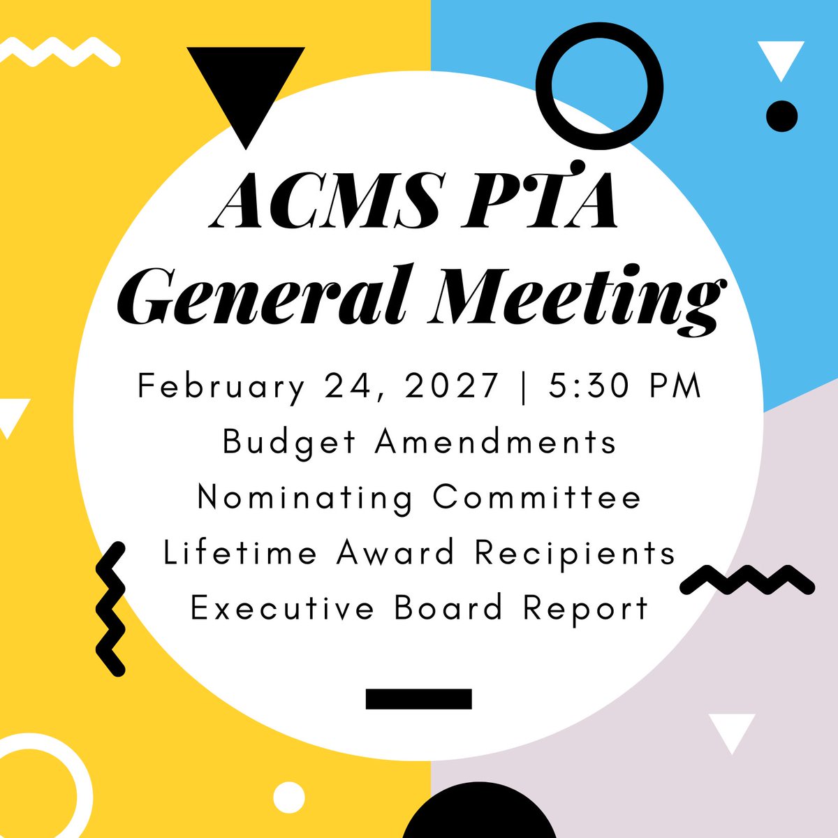 ACMS PTA tweet media