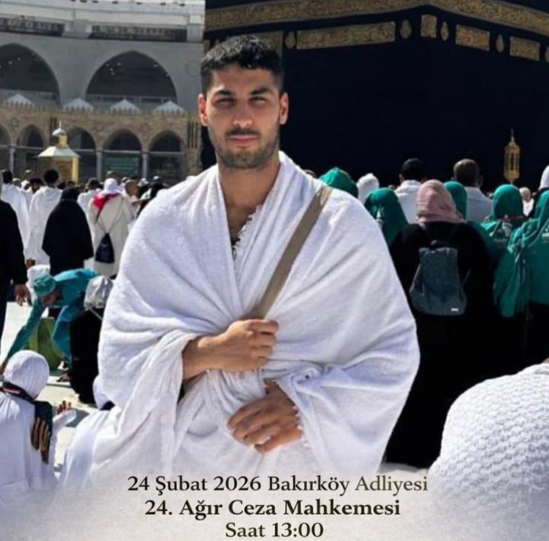 İstanbul Esenler'de 26 yaşındaki Abdurrahman Balcı, apartmanın önünde gürültü yaptıkları için uyardığı 3 kişilik gruptan 19 yaşındaki Berat Cihangir tarafından kalbinden bıçaklanarak öldürüldü.

24 Şubat 2026 (yarın) 
Bakırköy Adliyesi 
24. Ağır Ceza Mahkemesi

#AbdurrahmanaSesOl