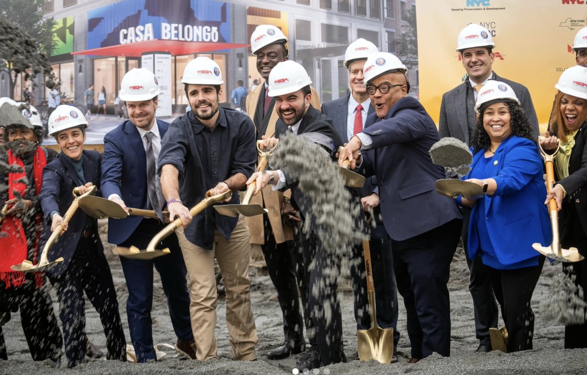 ManhattanCB11's tweet photo. This past Wednesday, CB11M broke ground at Timbale Terrace alongside @nycmayor @manhattanbp @cm_encarnacion @ameddiegibbs @yusefsalaam and many other East Harlem and NYC leaders.
#cb11m #eastharlem #nyc #affordablehousing #nycmayor #mamdani #timbaleterrace https://t.co/w7F87825Qt