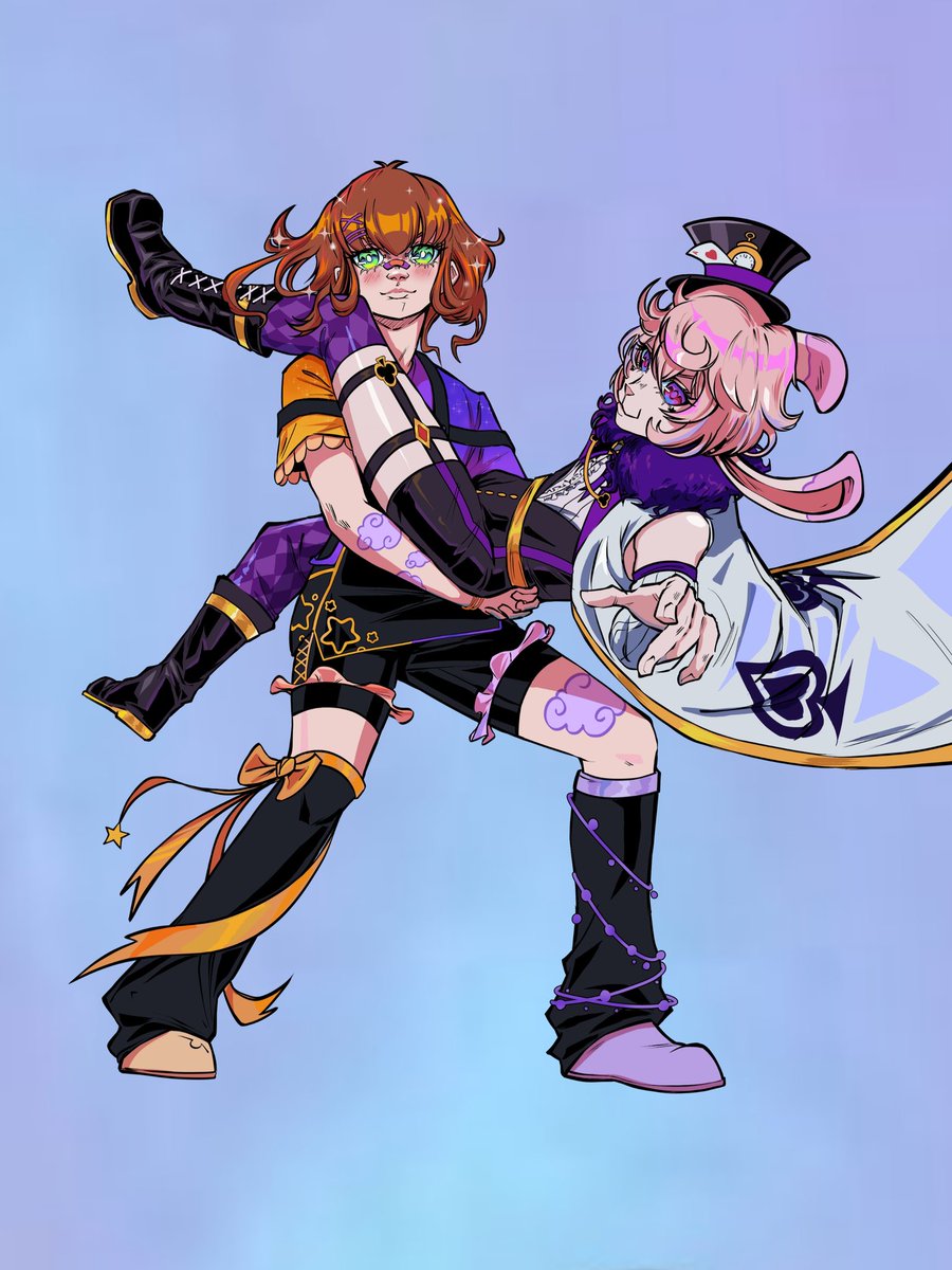 Si, la pose BIZARRA es totalmente necesaria para encontrar el cadaver Santo!!

Waaa arte referencia al mejor duo de jojos con <a href="/AtoAstralis/">Ato Astralis☁💫</a> 
Arte hecho por  @ cubeallsides