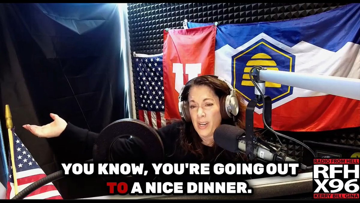 RadiofromHell's tweet photo. Take Your Cap Off!

Watch
https://t.co/66mtAVhxZ1

@RFHKerry @RFHGina @X96

#x96 #rfh #rfhpodcast #kerrybillgina #radiofromhellpodcast #radiofromhell #kerryjackson #billallred #ginabarberi #podcast #diningetiquette #dining #fancy #fancydinner #dress #dressing  #hatguy #hat #hats https://t.co/uH73DbcPyg