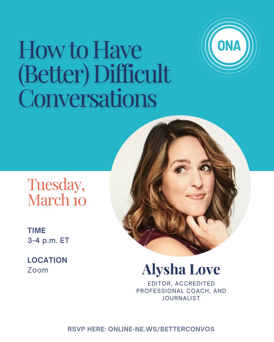 Online News Association tweet media