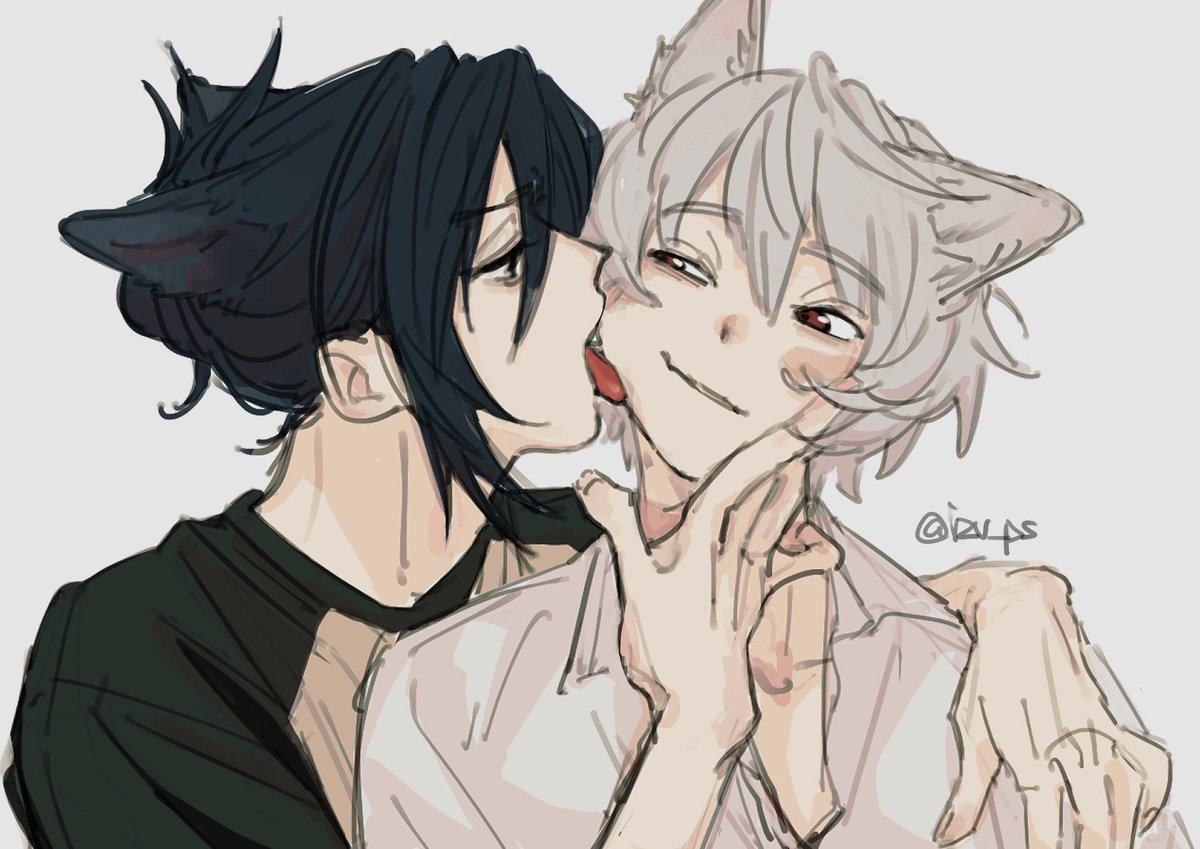 ネズ紫 猫の日🐈‍⬛🐈🐾