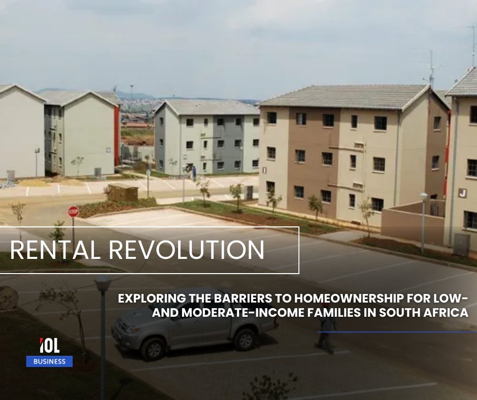 IOL's tweet image. South Africa’s rental market grows as 4.5 million households now rent, with 54,000 new multifamily units added in five years. 
#SouthAfricaRentals #MultifamilyHousing #RentalMarket #HousingSolutions 
Read on: tinyurl.com/mvpyfbak