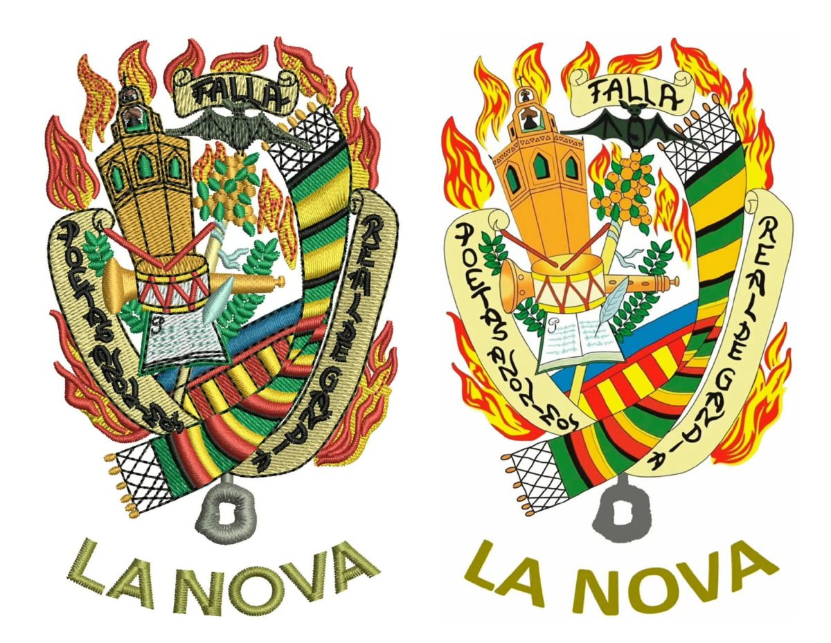 JustDesigner2's tweet image. Experiencing a digitization emergency? We're the professionals. Get in touch with us for all your digitization needs.

#digitizing #embroiderydesign #logo #embroiderydigitizing #spain #valencia #falla #bordadospersonalizados #bordados #festival #lanova #fallasvalencia #fallas