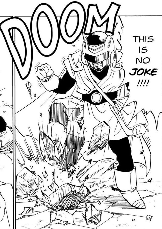 aGreatSaiyaman's tweet photo. "P-PLAYING DRESS UP...??"

Gohan splutters in indignation, immediately stomping the floor...

"I-I'll have you know, this outfit was made by a family friend, and she did a GREAT job!! Plus, it's necessary to keep my identity a secret so I can work as both as Hero and student!!" https://t.co/Yb2wINLUDX