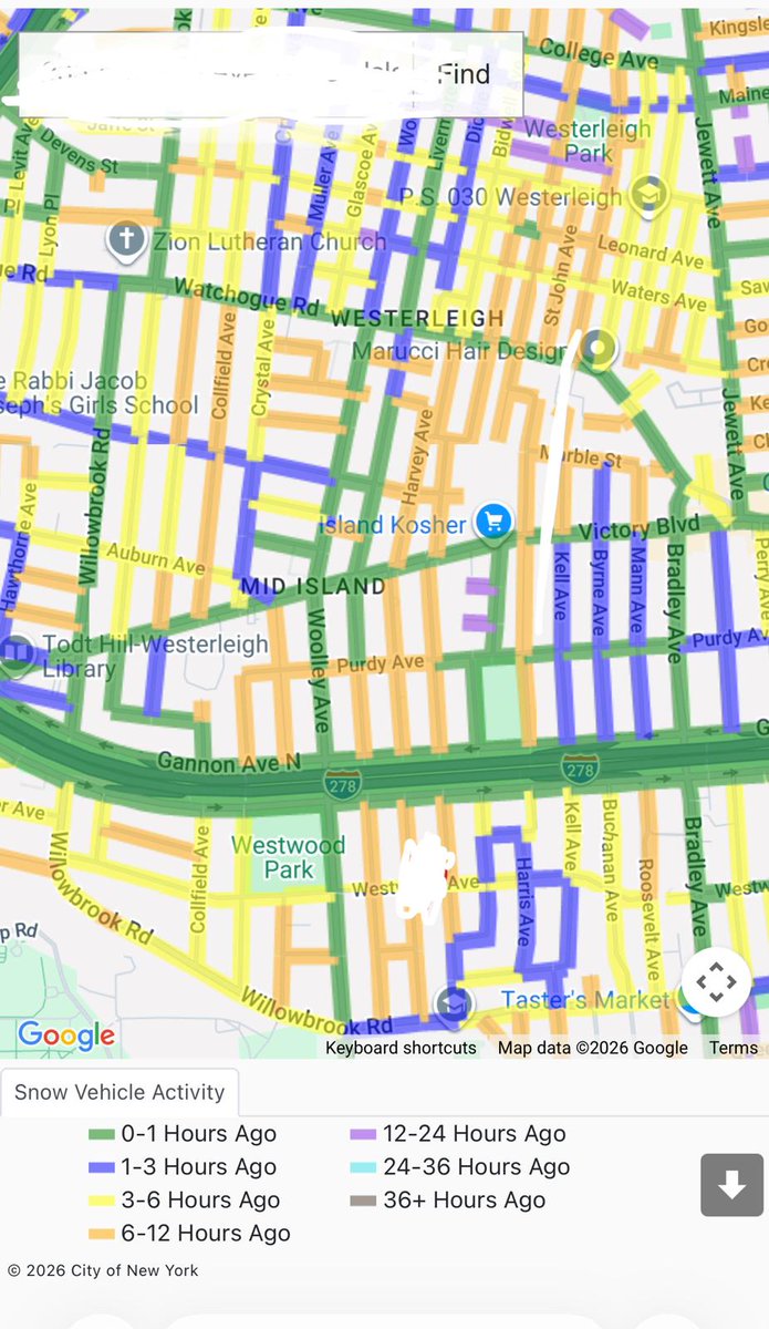 .<a href="/NYCSanitation/">NYC Sanitation</a> — is Staten Island not a priority? Many streets went 6–12 hours without plowing, and residents saw no trucks in sight. This is unacceptable for public safety. <a href="/NYCMayor/">Mayor Zohran Kwame Mamdani</a> <a href="/CMDMCarr/">Minority Leader David Carr</a> <a href="/SIBPVito/">Staten Island Borough President Vito J. Fossella</a>