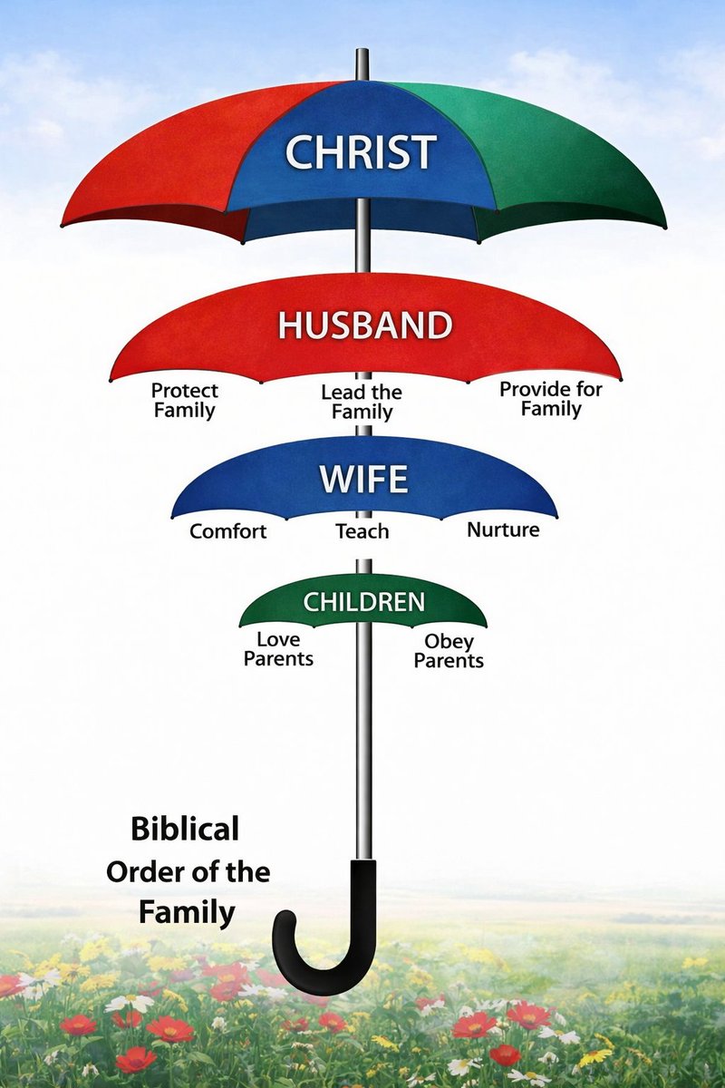 The Biblical Order of the Family.

Sources:
1 Corinthians 11:3
1 Corinthians 7:2-5
1 Corinthians 14:34-35
1 Corinthians 16:13-14
Ephesians 5:22-33
Ephesians 6:1-4
Colossians 3:18-21