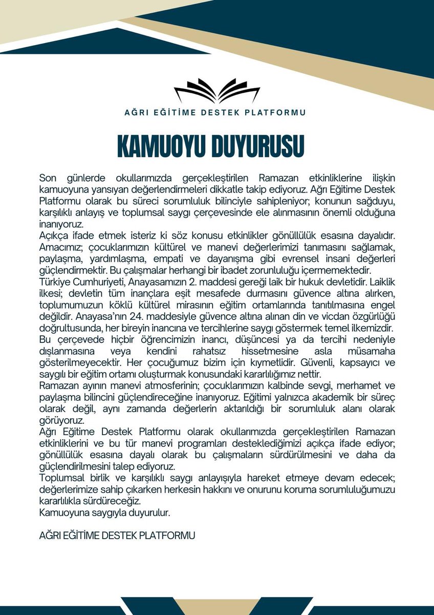 Genç Hareket Düşünce Kulübü Ağrı (@genchareket_04) on Twitter photo 