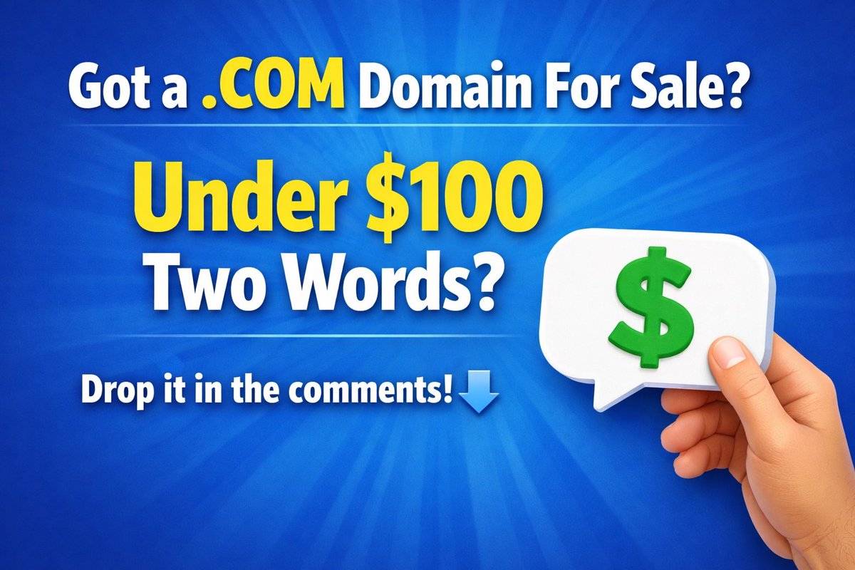 Mostafa | Domainput tweet media