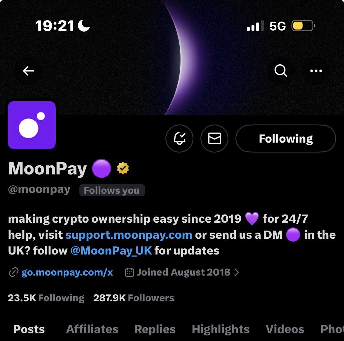 <a href="/moonpay/">MoonPay 🟣</a> <a href="/nelkboys/">Nelk Boys</a> This will make my month <a href="/moonpay/">MoonPay 🟣</a> 😭😭
Following  you <a href="/nelkboys/">Nelk Boys</a>  boys with notifications on 

Moon tag is  velox