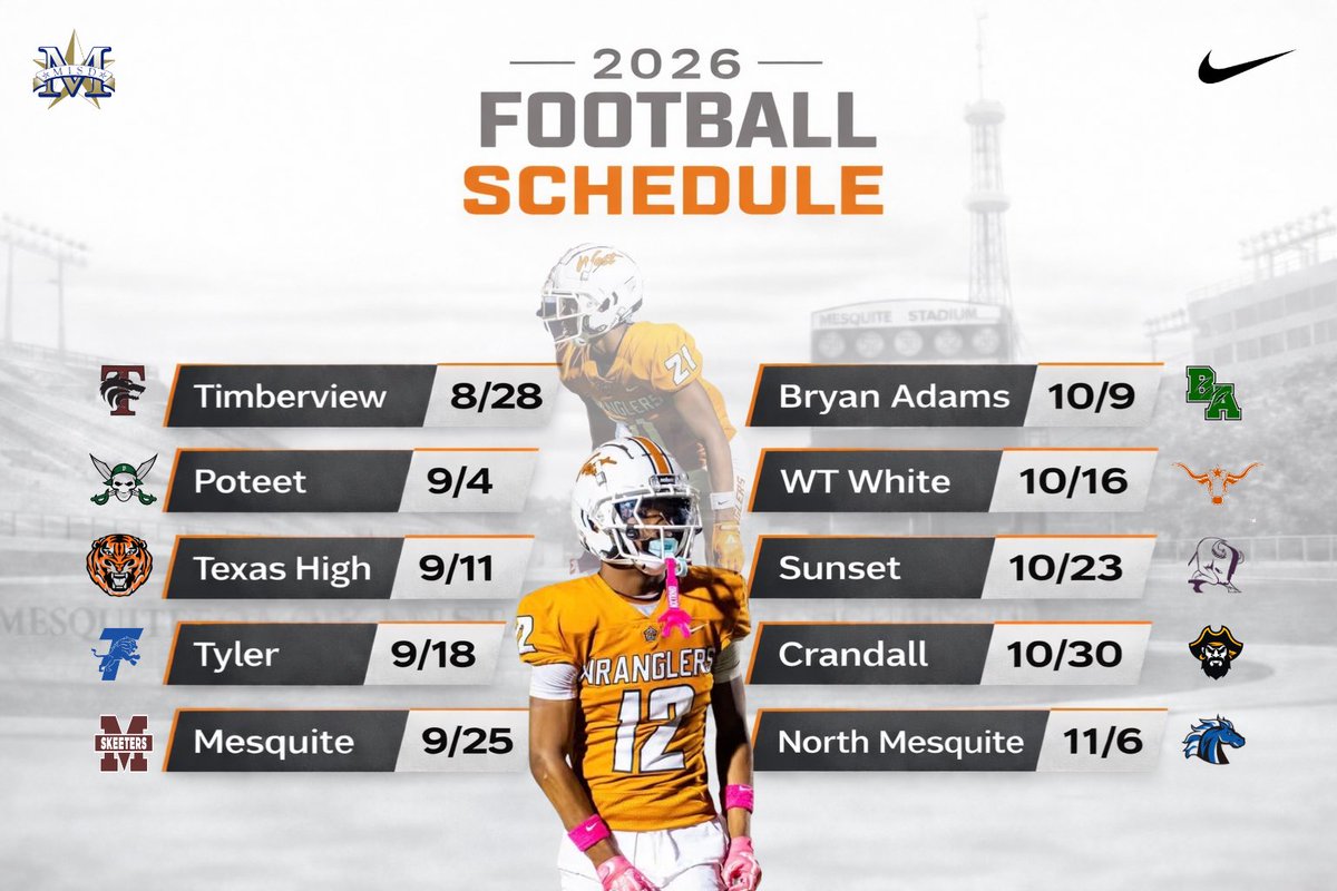 West Mesquite Wrangler Football tweet media