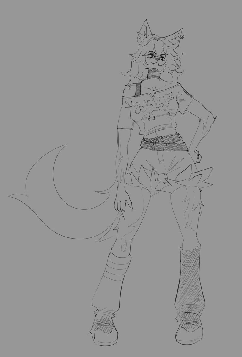 imvix__'s tweet photo. Daily Sketch

#Wolfie #FortniteArt https://t.co/2vvKOFBmFO