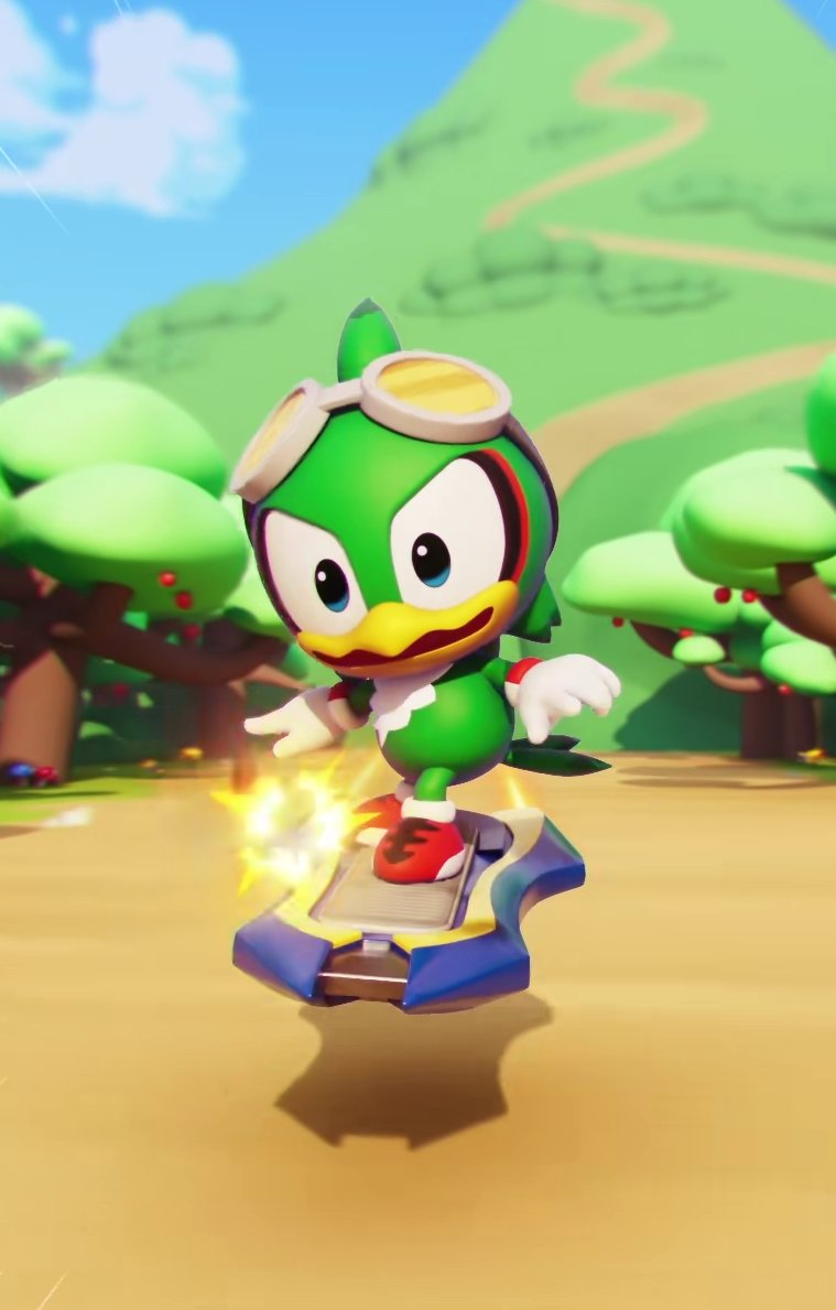 Jet the Hawk has arrived in Sonic &amp; Friends! 💚

bit.ly/4u9y9zV