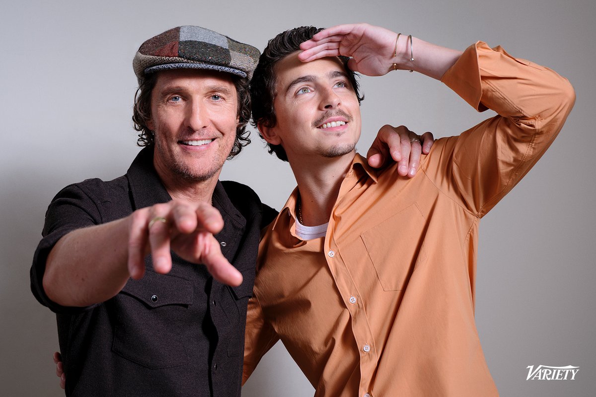 📸: Timothée Chalamet and Matthew McConaughey for <a href="/CNN/">CNN</a> and Variety.

Read the full conversation: wp.me/pc8uak-1lGVPs