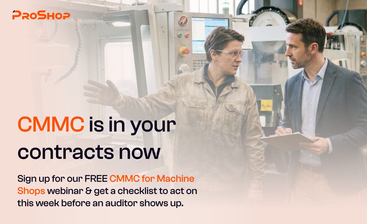 ProShop ERP tweet media