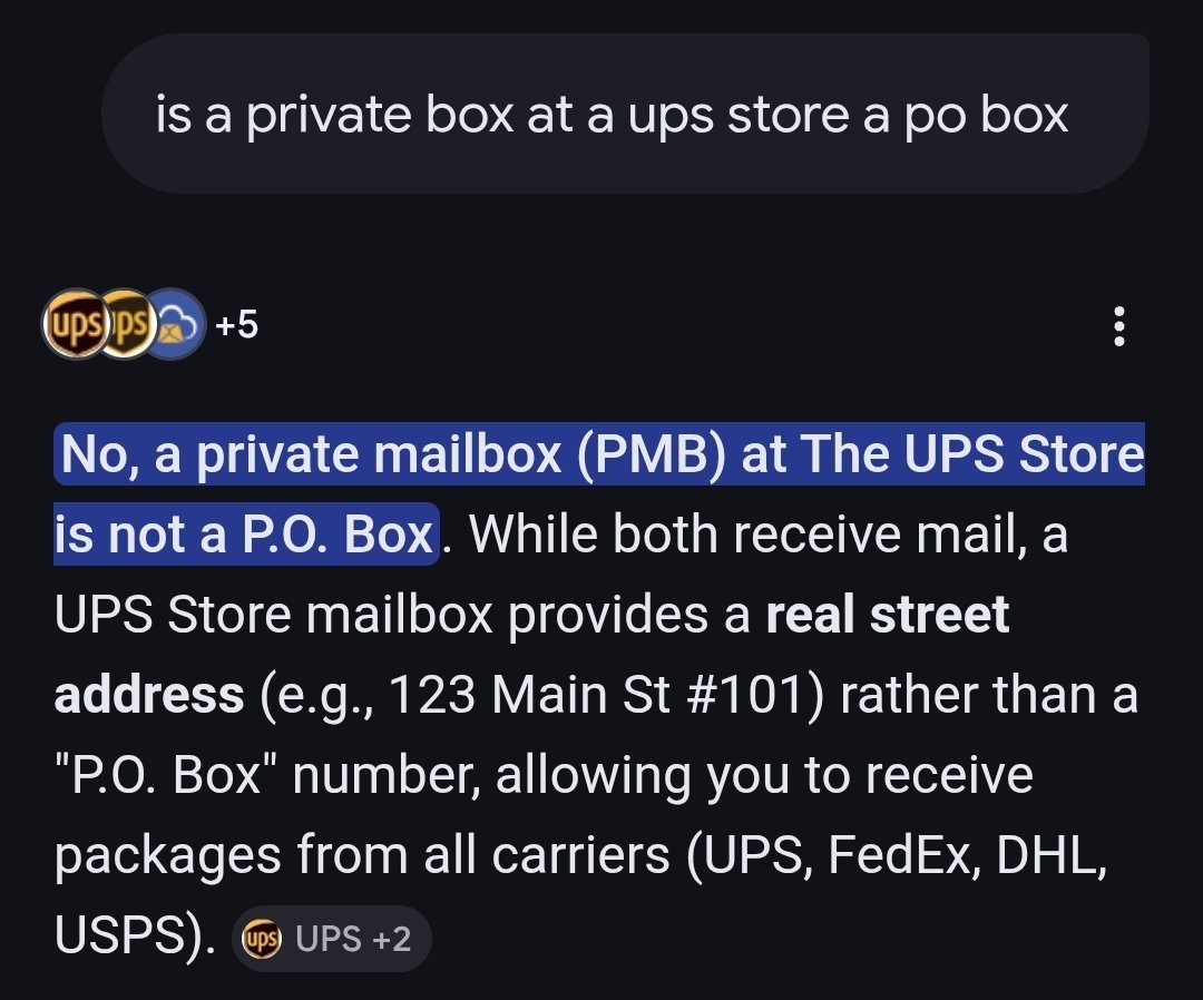 GarryGwiz3879's tweet photo. @politicalfabian @DonaldJTrumpJr Yall are abunch of dumbasses i used to work at a UPS Store those are private mailboxes, you guys may have voter rules, but how are you checking to see if these people actually still have those mailboxes there?Unless you're acquiring people's private information illegally https://t.co/K8hWapwH6k