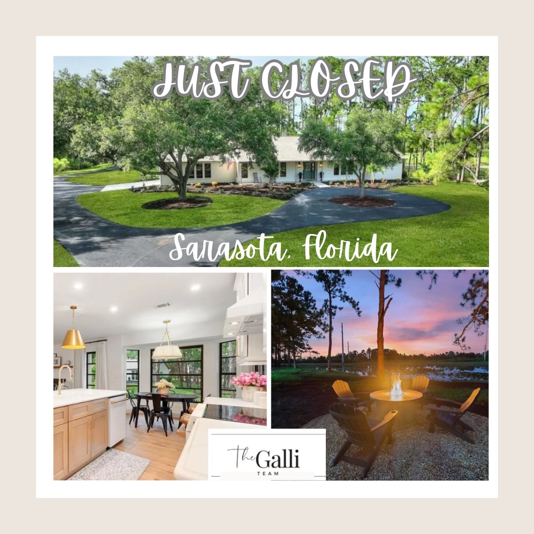 Congratulations to my Clients for closing on this dream home!  Wishing you all the best!