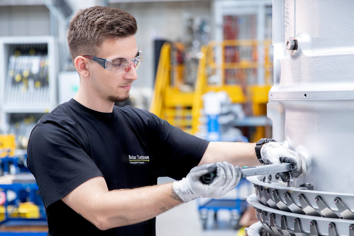 Solar Turbines tweet media