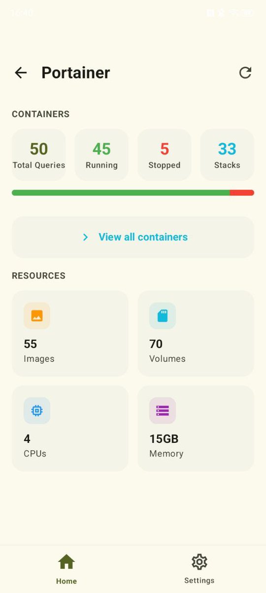 Homelab IOS + Android FREE ( <a href="/portainerio/">Portainer.io</a>  + Pihole + Beszel + <a href="/giteaio/">Gitea</a> )

My first app is available and FREE! (open source)
Check here: github.com/JohnnWi/homela…

#Homelab #ios #android #free #portainer #pihole #beszel #gitea