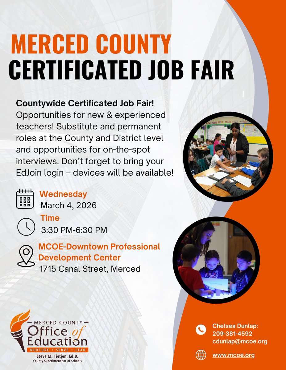 Merced COE tweet media