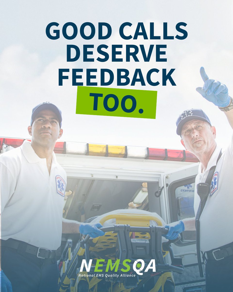 National EMS Quality Alliance (NEMSQA) tweet media