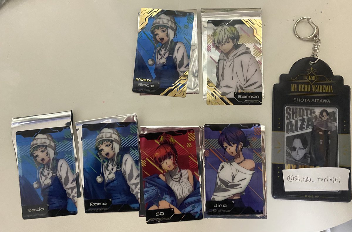 交換 グノーシア ナムコ namco 特典 クリアイラストシート 譲