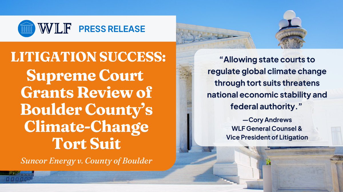 Washington Legal Foundation tweet media