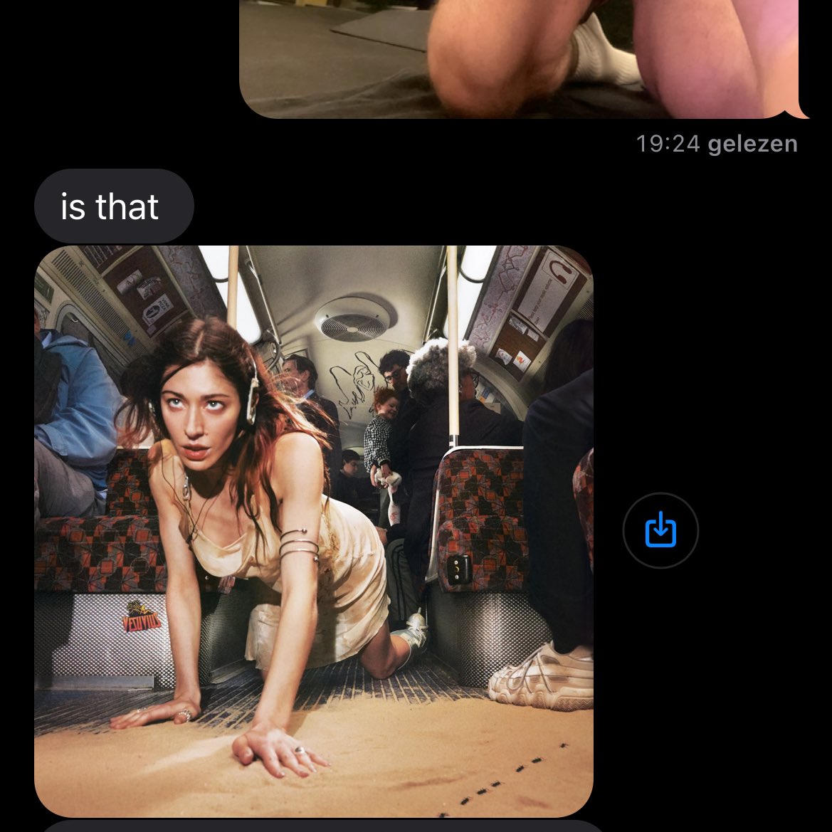 sent my bf a photo of me on all fours and look what he replied