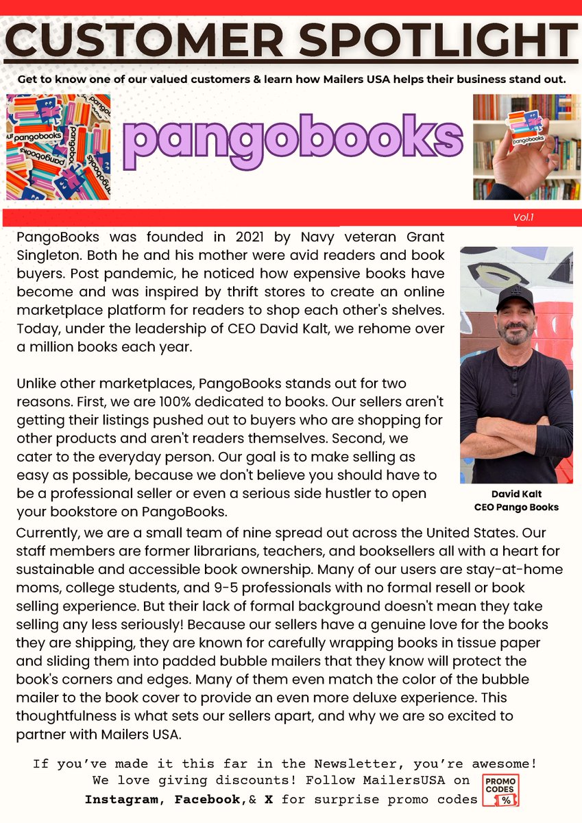 📬 It’s here…The Mailers Minute! 📬

Our brand new quarterly newsletter is officially LIVE packed with packaging tips, product highlights, customer spotlight, and a little behind the scenes fun from your favorite mailer crew.

Subscribe now and don’t miss a minute. 💌