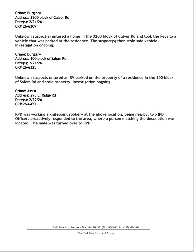 Irondequoit Police tweet media