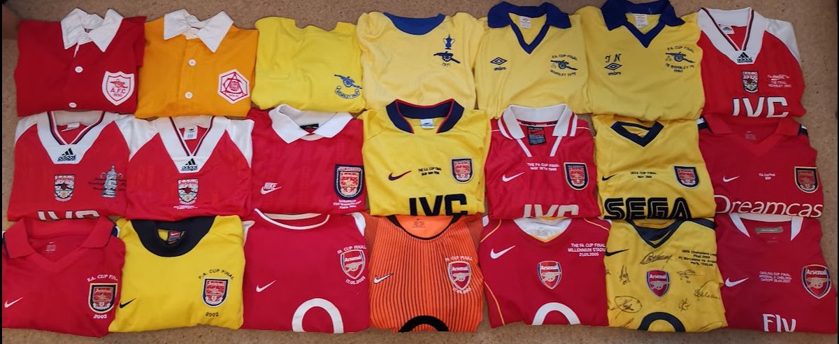 Arsenal Shirt Cøllectörs 👕👕👕 tweet media
