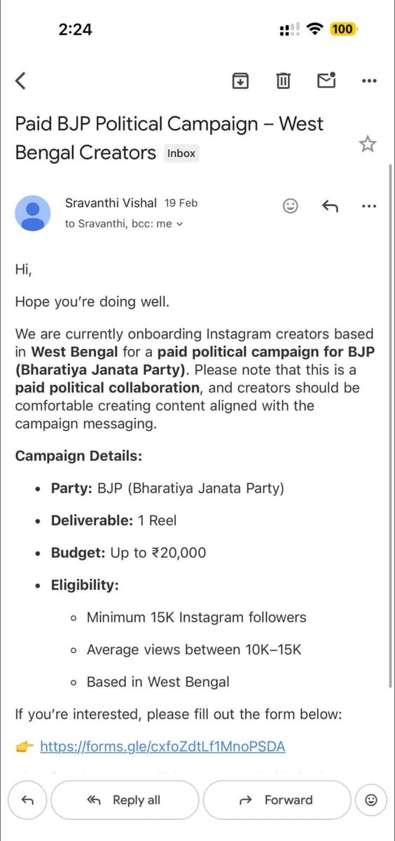 HeyyyShiv's tweet photo. Thank you Modi ji for offering my monthly salary in one reel to take Bengal 😎🔥🙏🏻

 @narendramodi @BJP4India @TMC_Supporters @AITCofficial @MamataOfficial @abhishekaitc https://t.co/etYQ3VaChp