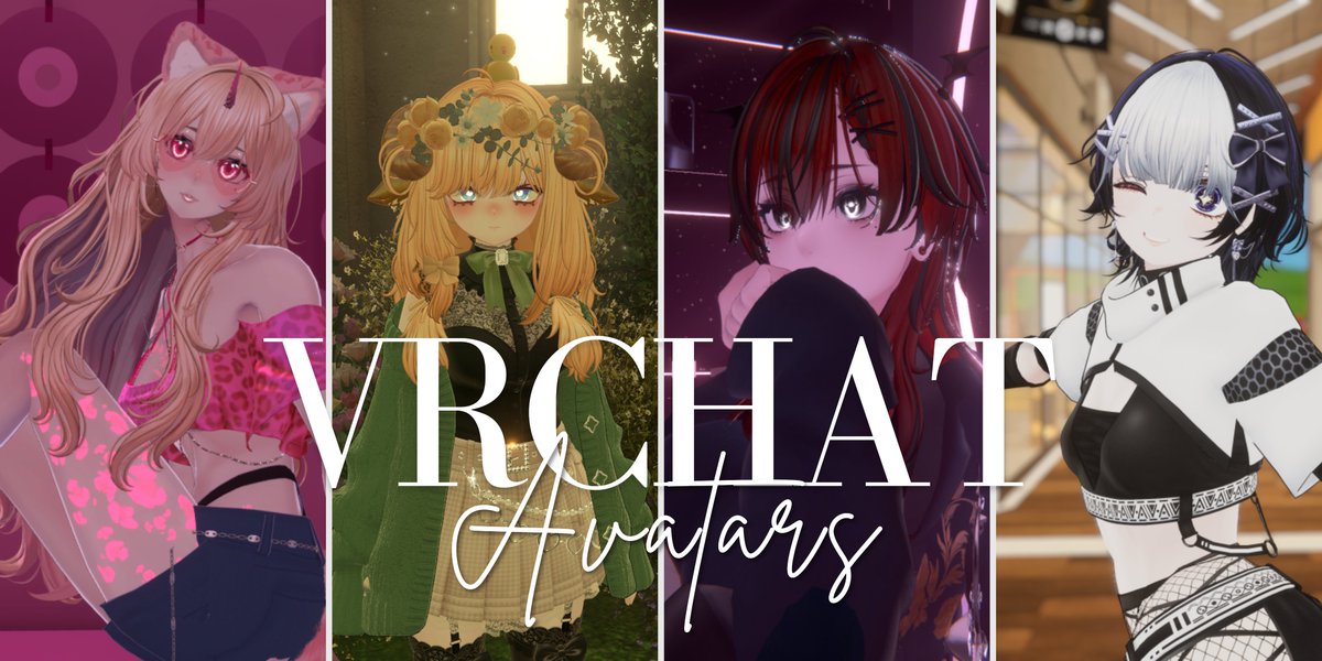 COMMS OPEN! ⛓️

Have you ever wanted to have a super-cool-custom-vrchat-avatar? I'm your girl! Chat with me today and let's make it happen! Link in my bio, but you can dm me! I'm not sure how much I can put in this before getting flagged as a bot-PLEASE DON'T FLAG ME AS A ROBOT!