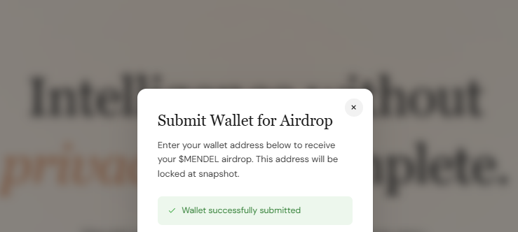 ᯓ➤Here is a Free $MENDEL Airdrop
<a href="/MendelNetwork/">Mendel</a>    
Cost: $0 
Token Launching Soon (24H Left)

Follow easy step below:
Click mendel.network  and hit Join Early Access
Return to homepage → Click Wallet → Submit your EVM wallet address 

Done ✅️

Probably  nothing