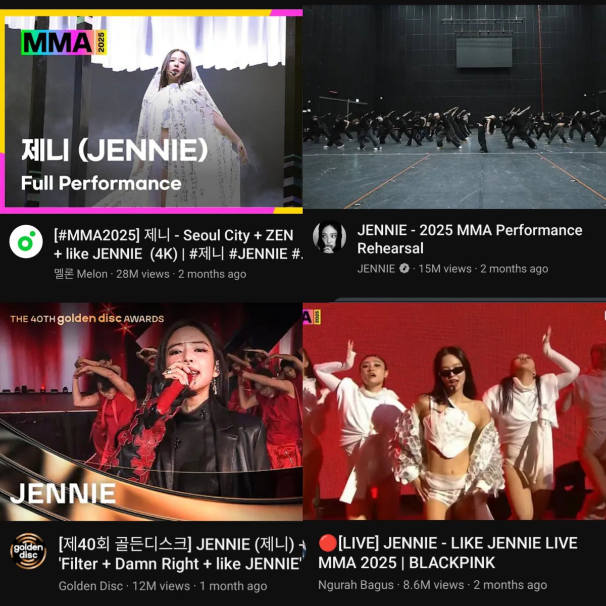 jennie is insane for pulling these numbers 😭