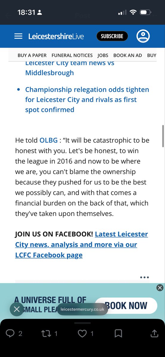 King Power Out tweet media