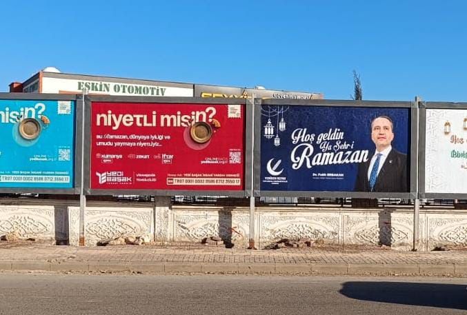 Ülkemizin dört bir yanında pankartlama ve bilboard çalışmalarımız devam ediyor..

Emek veren kardeşlerimize teşekkür ediyoruz.. 

<a href="/erbakanfatih/">Dr. Fatih Erbakan</a> <a href="/rprefahpartisi/">Yeniden Refah Partisi</a> <a href="/magdursuztoplum/">Toplumsal Mağduriyetler Kurulu</a>