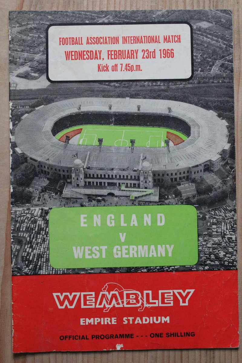 📅 #OnThisDay in 1966, England hosted West Germany at Wembley for