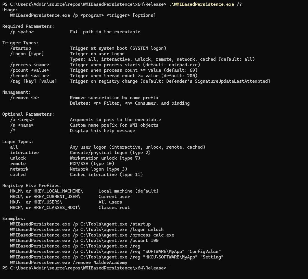 MalDevAcademy's tweet photo. Malware Development course update 21 released!

https://t.co/67X8yADBsY

- Introduction To Windows Persistence

- Persistence Via The Windows Registry

- Persistence Via The File System

- Persistence Via Windows Services

- Persistence Via Windows Tasks

- Persistence Via WMI Abuse

- Persistence Via COM Object Hijacking

- Persistence Via Electron Applications