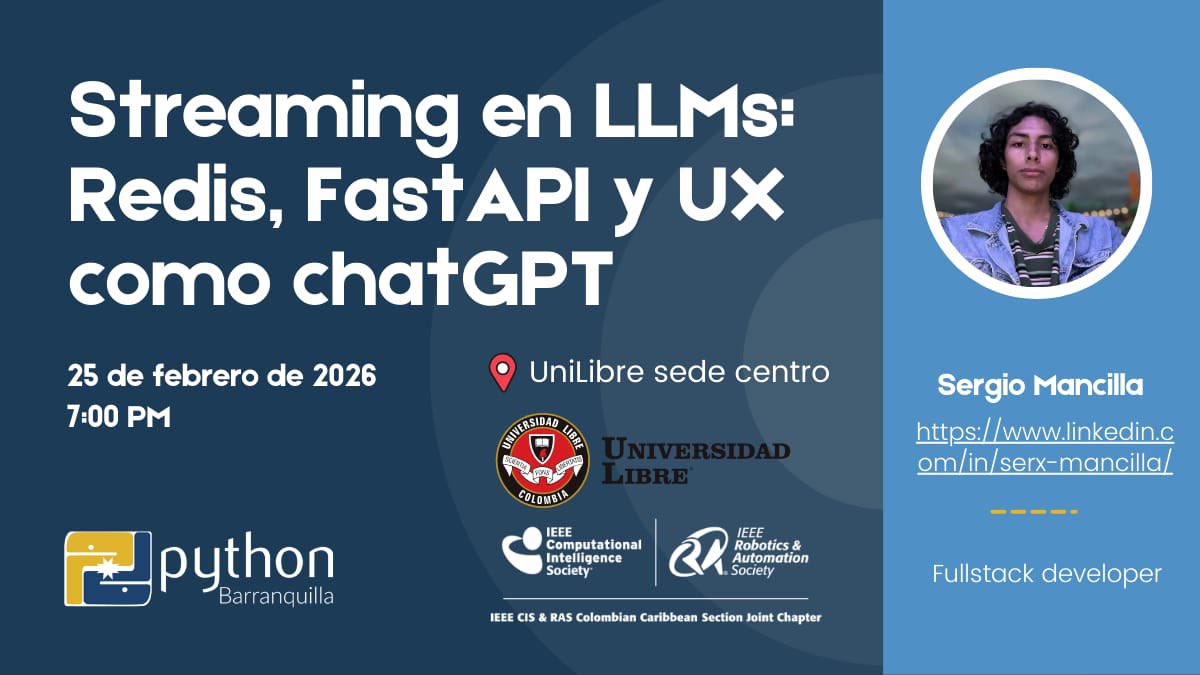 Python Barranquilla tweet media